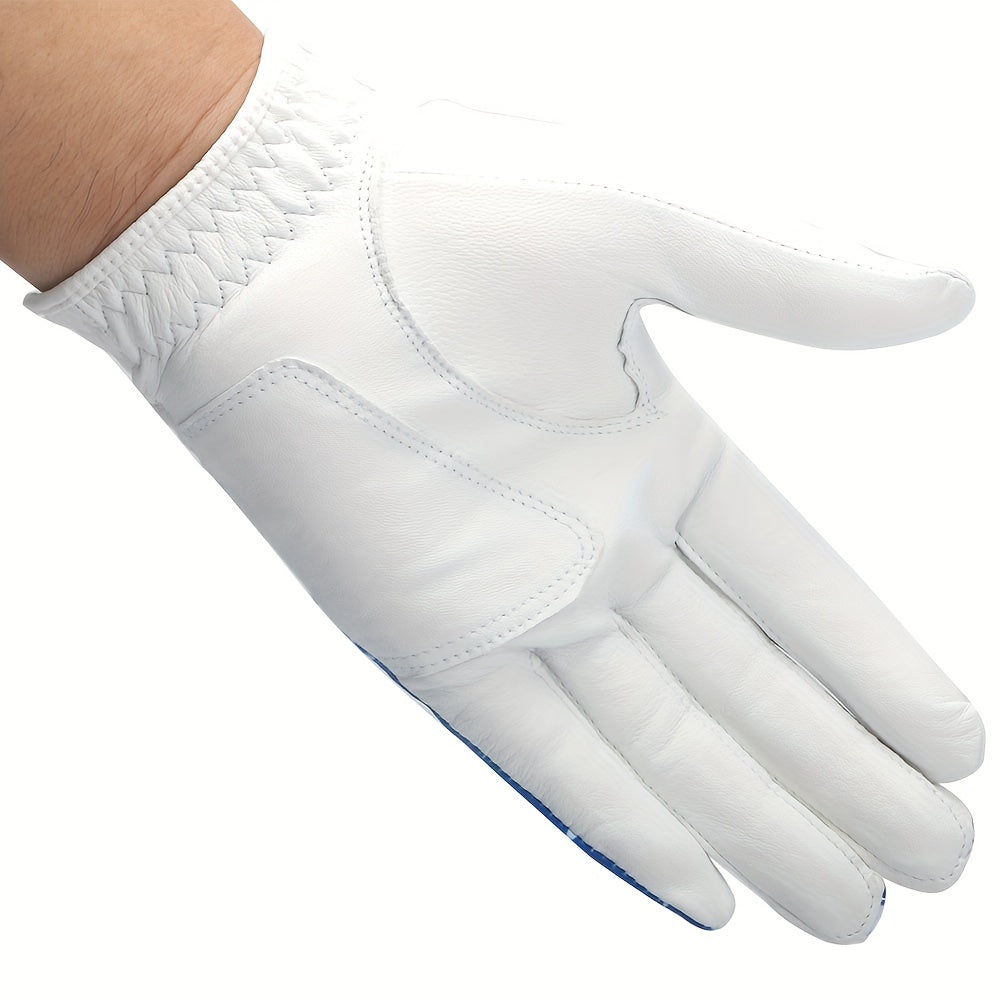 Premium Flag Pattern Golf Gloves - Non-Slip, Wear-Resistant & Breathable