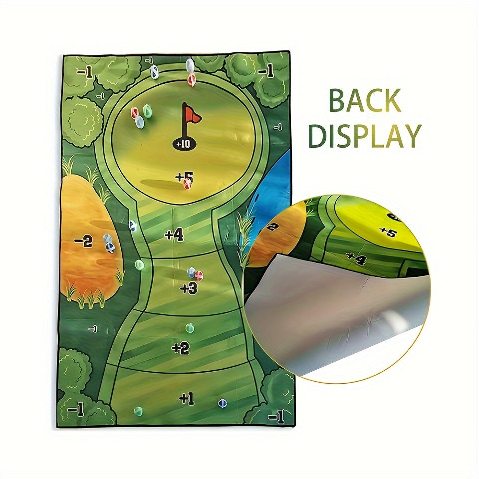 Premium Golf Game Set with Impact Golf Mat - Perfect Golf Practice Mat for Golfers