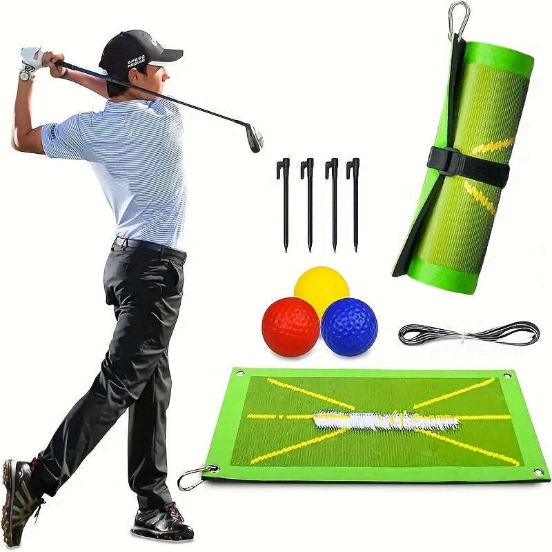 Golf Impact Mat For Swing Detection and Correction