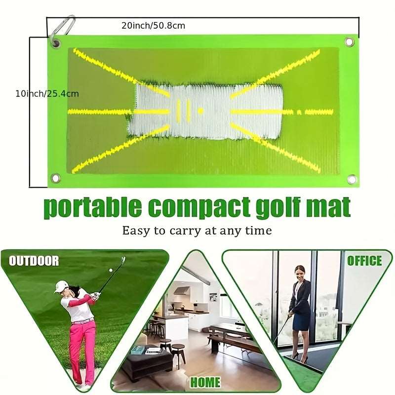 Golf Impact Mat For Swing Detection and Correction