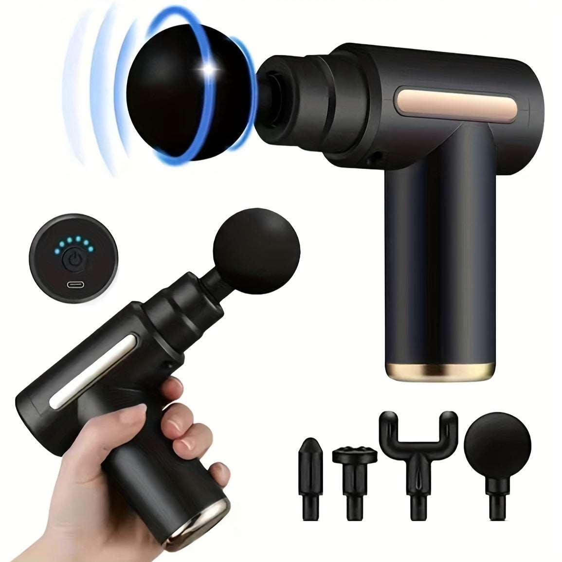 Massage Gun, Deep Tissue Muscle Handheld, Percussion
