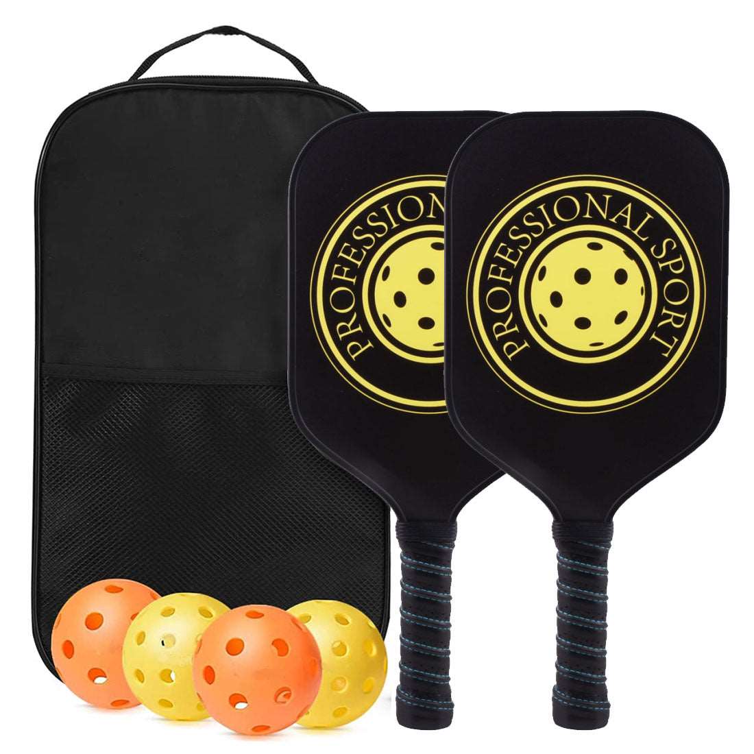 Carbon Fiber Pickleball Paddle with Glass Fiber Suit