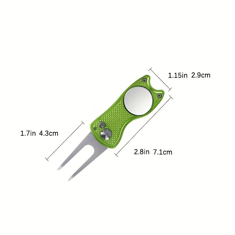 Portable Magnetic Golf Divot Repair Tool