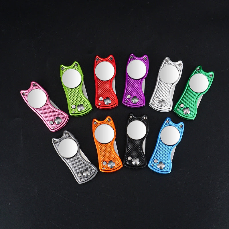 Portable Magnetic Golf Divot Repair Tool