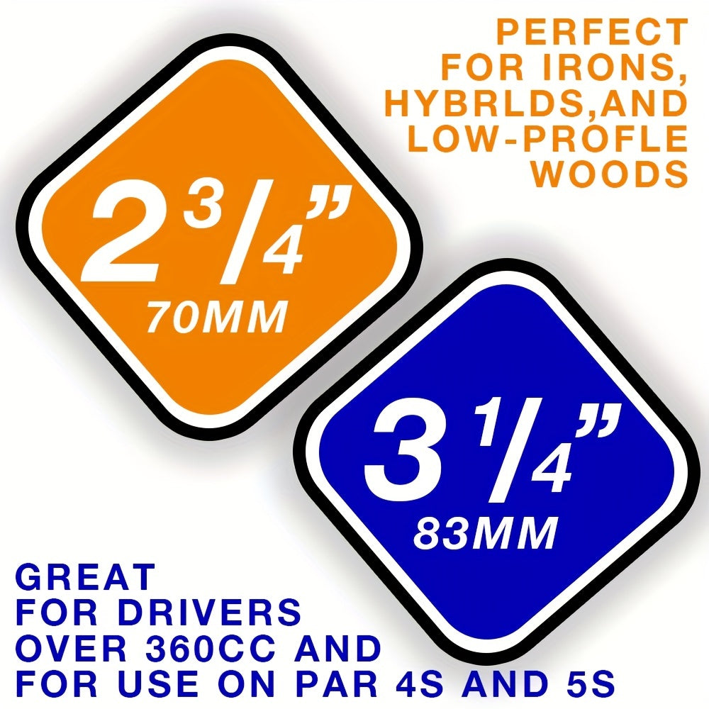 Premium Plastic Golf Tees - 50/100pcs, 3-1/4 Inch/2-3/4 Inch - Ideal Gift for Golf Enthusiasts